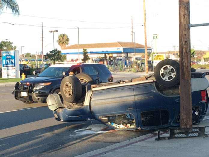 Tai nạn trên đường Garden Grove.